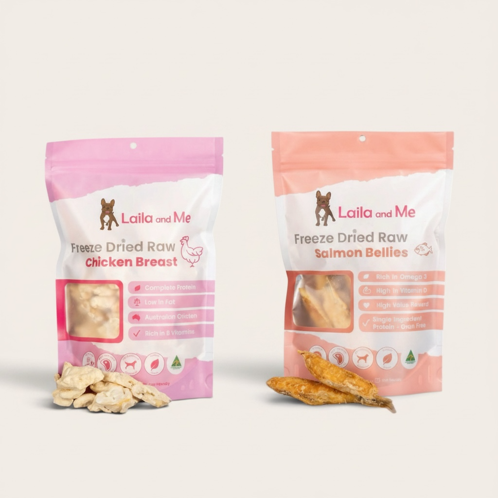 Classic Surf & Turf Bundle — Freeze-Dried Chicken Breast + Salmon Bellies